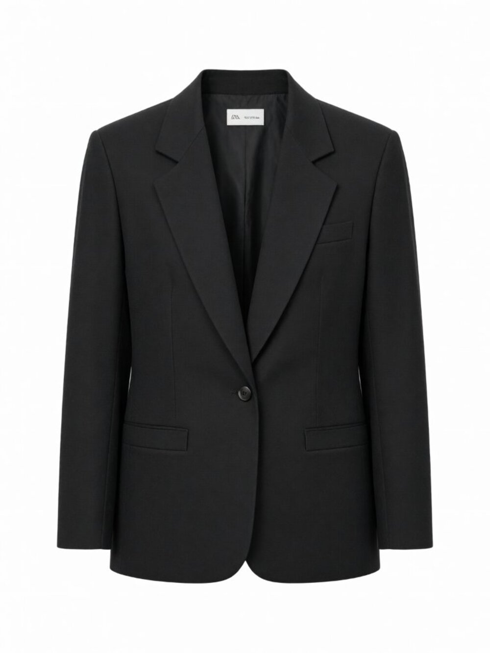 Austin Reed Wool Blazer Women Petite Black 10